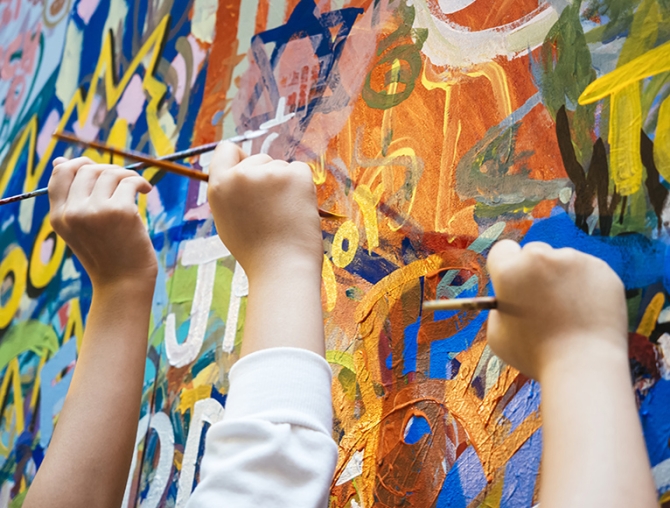ART WORKSHOPS FOR 4 TO 12 YEAR-OLDS
